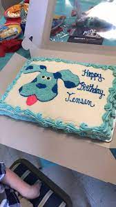 I will just have to describe parts of. Blues Clues Cake Cake Bday Blues Clues