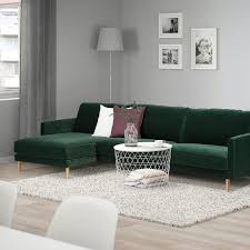 Http Www Ikea Com Ru Ru Catalog Products 60119096 Ringstorp 4 Seters Sofa Med Sjeselong Mork Gronn Natur Ikea Sofa Ikea Sjeselong