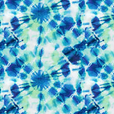 Blue Green Tie Dye Fabric Wallpaper And Home Decor Spoonflower