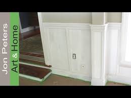 See more ideas about home remodeling, board and batten, chair rail. How To Install Chair Rail With Flat Panel Wainscoting Youtube