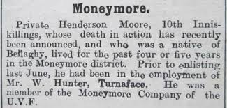 Private Henderson Moore