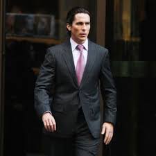 Christian bale explained that the heavy suit weighing down on his shoulders and neck made him play batman as more of an animal than a human: Pics Christian Bale Suits Up On New York Set Of The Dark Knight Rises