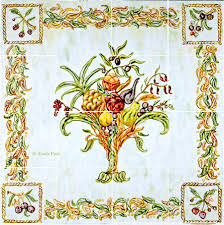 This tile mural for your kitchen backsplash can be purchased here www.tilemuralstore.com/products/golden_gate_to_umbria_til. Home Living Blog Italian Kitchen Backsplash