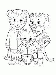 Show your kids a fun way to learn the abcs with alphabet printables they can color. Daniel Tiger Coloring Pages Best Coloring Pages For Kids Daniel Tiger S Neighborhood Daniel Tiger Family Coloring Pages