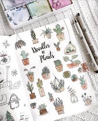 Bullet Journal Plant Doodles Sweet Planit The perfect time to start. bullet journal plant doodles sweet