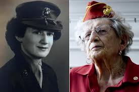 Oldest living US Marine celebrates 107th birthday