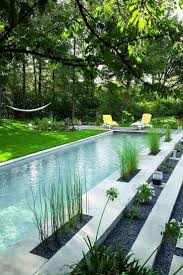 Swimming Pool Backyard Having A Pool Surrounded By Trees Would Certainly Give Pool Landscape Design Backyard Pool Landscaping Small Pool Design