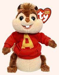 Alvin Ty Beanie Babies Baby Chipmunk Baby Beanie Bear Stuffed Animal