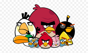 Angry birds is the original game that put an before and an after in the games . Download Free Png Image The Flock Angry Birdspng Angry Birds Bird Flock Png Free Transparent Png Images Pngaaa Com