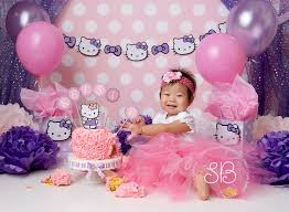 Hello Kitty Birthday Dress For 3 Year Old Hello Kitty Cake Smash By Simply Blissful Photography Hello Kitty Birthday Hello Kitty Birthday Theme Hello Kitty Birthday Cake