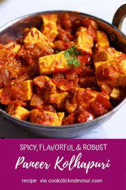 Paneer Kolhapuri Is A Very Delicious And Spicy Kolhapuri Style Paneer Curry For Roti Naan Kulcha Rice Indian Dinner Recipes Paneer Recipes Healthy Recipes