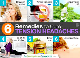 Top 6 Remedies To Cure Tension Headaches Menopause Now