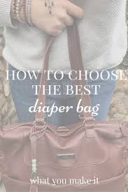 How To Choose The Best Diaper Bag Jenn Schultz