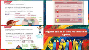 Paginas 59 60 61 desafios matematicos cuarto grado : Paginas 59 A La 61 Libro De Matematicas 6 Grado Youtube