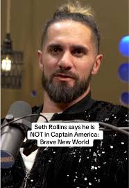 “Does my NDA still apply?” 😂 #wwe #sethrollins #captainamerica #wrestling  #marvel