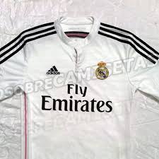 Cheap wholesale 2014 new discount real madrid new sponsor fly emirates soccer jerseys review. Real Madrid 2014 2015 Kits Leaked Managing Madrid