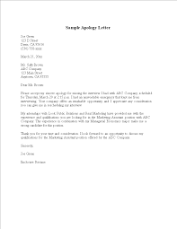 Company Formal Apology Letter Templates At Allbusinesstemplates Com