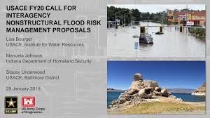 USACE FY20 Call for Interagency Nonstructural Flood Risk Management  Proposals