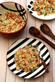 Salade De Riz Printaniere Amandine Cooking Salade De Riz Recette A Base De Viande Recette Salade De Riz