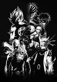 Black and white anime wallpapers wallpaper cave. Cool Black And White Anime Wallpapers Anime Wallpaper Hd