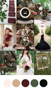Black And Green Wedding For Today S Wedding Wednesday Inspiration We Paired Burgundy With Eucalyptus Green To Add A Nic Burgundy Wedding Colors Gold Wedding Colors Fall Wedding Colors