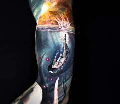 Everything you need to know. Diving Tattoo By Arlo Tattoos Photo 22494