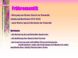 Komponisten der romantik sind franz schubert, felix mendelssohn bartholdy, anton bruckner, richard strauss und max reger. Die Musik Der Romantik Inhalt Aufteilung Der Romantik