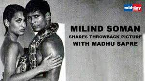 You'll be lying if you say you didn't feel things you had never felt before, after seeing this ad. Milind Soman Shares Throwback Picture With Madhu Sapre Youtube