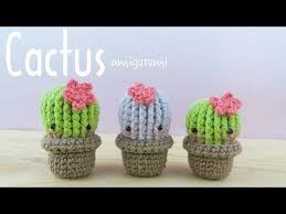 Learn To Crochet Easy Cactus Amigurumi There S Nothing Cuter Than A Cactus Especially While You Carry In The P In 2020 Crochet Cactus Crochet Plant Crochet Amigurumi