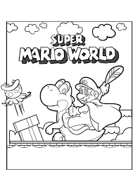 47 Disegni Di Super Mario Bros Da Colorare Libri Da Colorare Super Mario Bros Super Mario