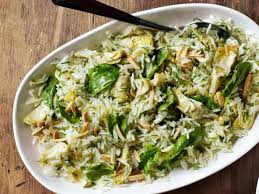High in fibre and rich in vitamin b and e. Spinach Almond Rice Recipe Food Network Kitchen Food Network