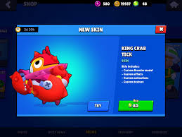 Check out my brawl stars playlist below for… If You Look At King Crab Tick Shadow Their Is Two Brawlstars