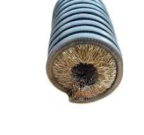 Escova de bobina espiral interna para polimento e limpeza de ferrugem  industrial