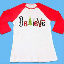 Cute winter shirts, winter graphic tees, ladies christmas tshirts, christmas tops for women, christmas shirts for woman. Amazon Com Believe Shirt Christmas Shirts Cute Christmas Shirt Funny Christmas Shirt Christmas Shirts For Teens Christmas Outfit Handmade
