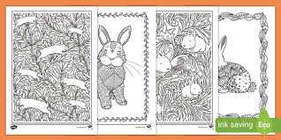 When we think of october holidays, most of us think of halloween. Easter Bunny Pictures To Colour Mindfulness Colouring Page