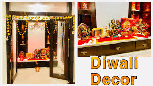 A curation of 10 traditional and modern puja room / mandir designs for indian homes. Indian Pooja Room Decor Diwali Decor Ideas My Pooja Room Tour Youtube