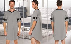 Check spelling or type a new query. Amazon Com Ekouaer Camison Para Hombre Comodo Talla Grande Y Alta Con Cuello En V Manga Corta Pijama Tipo Camiseta Suave Y Holgada Ropa Zapatos Y Joyeria