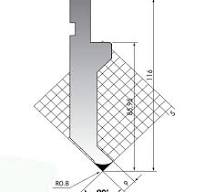Precision Segment Press Brake Punch With Left And Right Horn ...