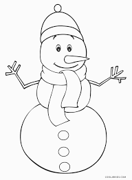 Hundreds of free spring coloring pages that will keep children busy for hours. Free Printable Snowman Coloring Pages For Kids