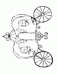 Download Cinderella Carriage Coloring Pages Coloring Home