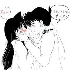Shinichi x Ran Fanart | Detective Conan & Magic Kaito. Amino