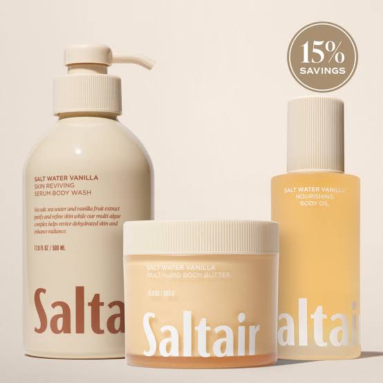 Salt Water Vanilla - Body Rituals Set by Saltair