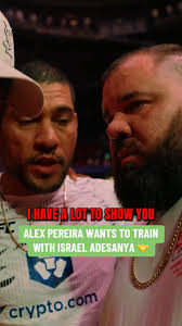 From former rivals to training partners 🤝 #UFC312 (via Israel Adesanya)