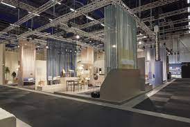 Muuto Furniture Exhibiton Stand For At The Trade Fair Stockholm Furniture Fair Stand Construction By Ambiente Showroom Design Muuto Exhibition Design