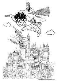 Prepare for some coloring fun with complimentary printable coloring sheet. Free Harry Potter Castle Coloring Pages