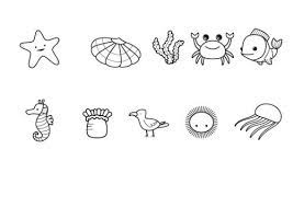 Bunte motive zum sommerbeginn oder neon motive? Malvorlagen Strand Und Meer Kostenlos Coloring And Malvorlagan