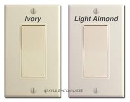 You can also go for higher end devices with more color options for even better color matches. Light Almond Switch Plate Almond Outlet Covers Rocker Switch Plates