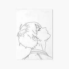 Set up a table outside and keep kids of all ages occupied with these spring pictures to color. Lamina Rigida Haikyuu Tobio Kageyama Lineart De Wondewdrop Redbubble