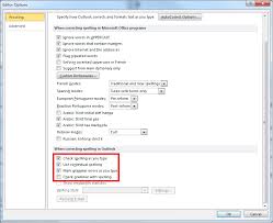 Ignore Original Message Spellcheck Outlook 2010 Msitpros Blog