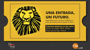We did not find results for: Funcion Benefica De El Rey Leon Unidos Por Africa